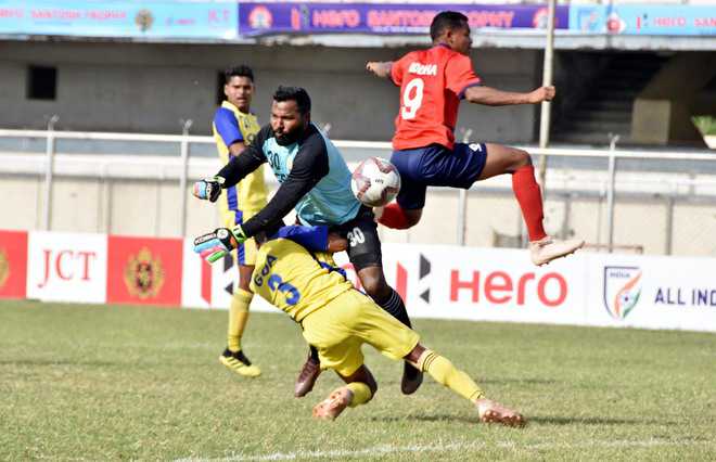 Services rout Meghalaya, confirm semifinals berth