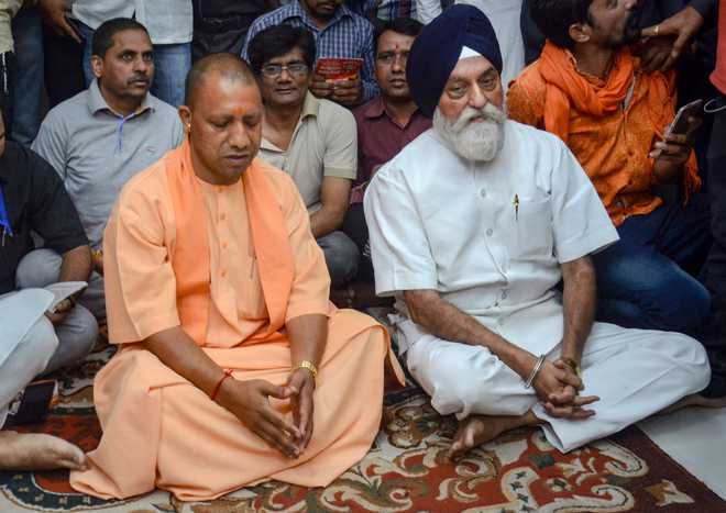 Amid poll panel’s gag order, Yogi Adityanath to visit Ayodhya