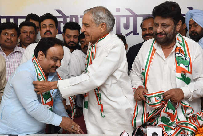 BJP rebel Kainth joins Congress