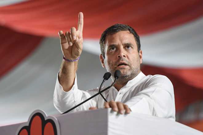 Rahul: ‘Nyay’ will revive economy