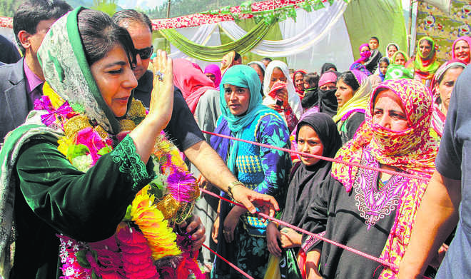 Mehbooba seeks one more term for ‘course correction’