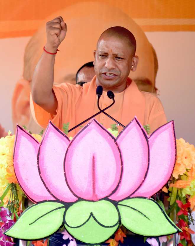 Adityanath invokes army to depict strong India