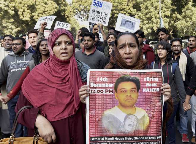 Give closure report papers of missing JNU student’s case to mother, CBI told