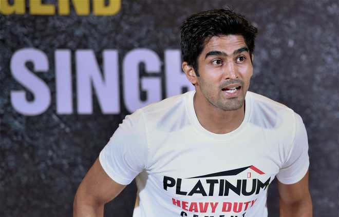 Boxer Vijender is Cong candidate from South Delhi