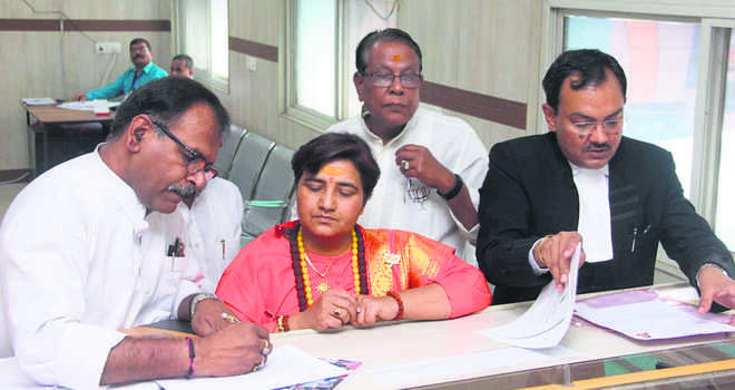 Took no name, said nothing wrong: Pragya to poll panel