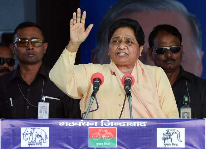 LS polls will see end of those chanting ''Namo, Namo'':  Mayawati