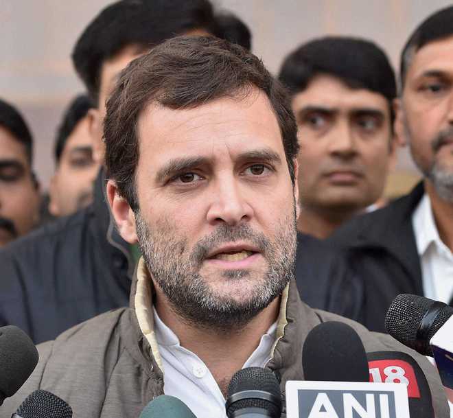 Foolishness of DeMo, ‘Gabbar Singh Tax’ was not done by anyone in 70 yrs: Rahul