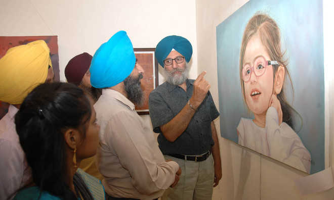 LPU students’ art exhibition - The Tribune