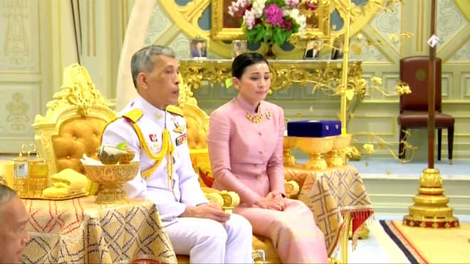 Image result for Thailand King marries bodyguard in surprise