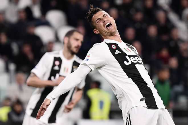 Juventus crowned Serie A champions as Cristiano Ronaldo makes history