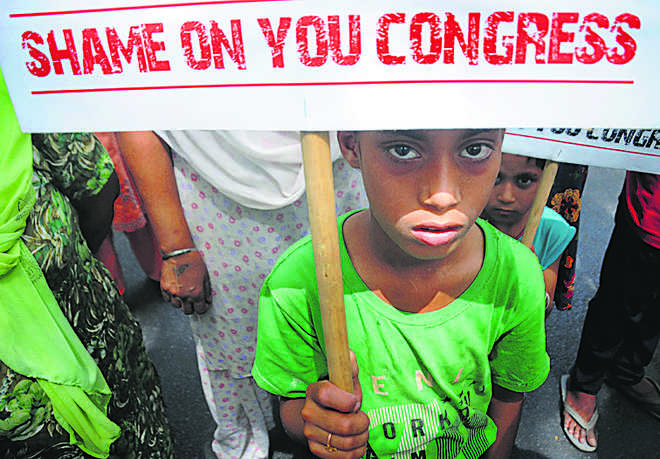 Sikhs hold protest; demand Pitroda’s ouster from Congress