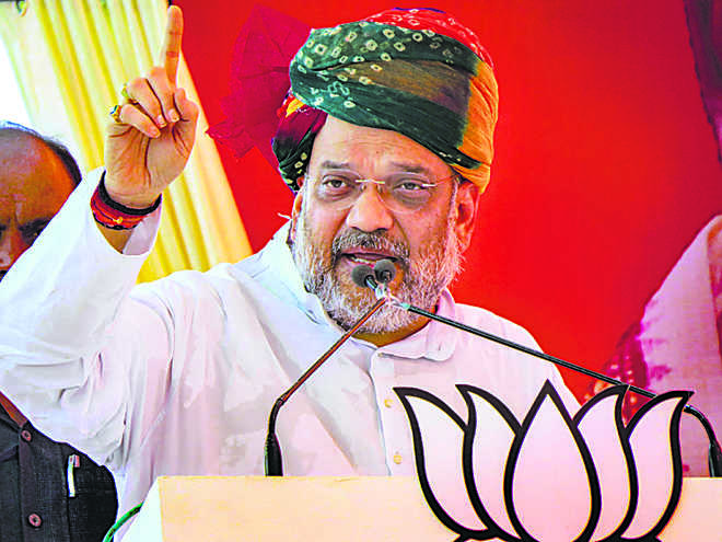 BJP will win 55 new seats, let us see who has to pack bags: Shah