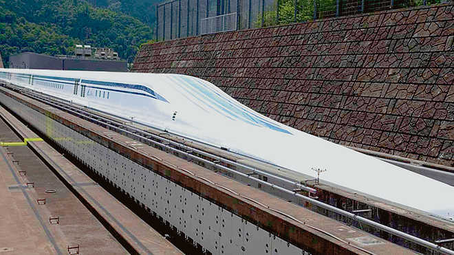 Japan Tests World’s Fastest Bullet Train : The Tribune India