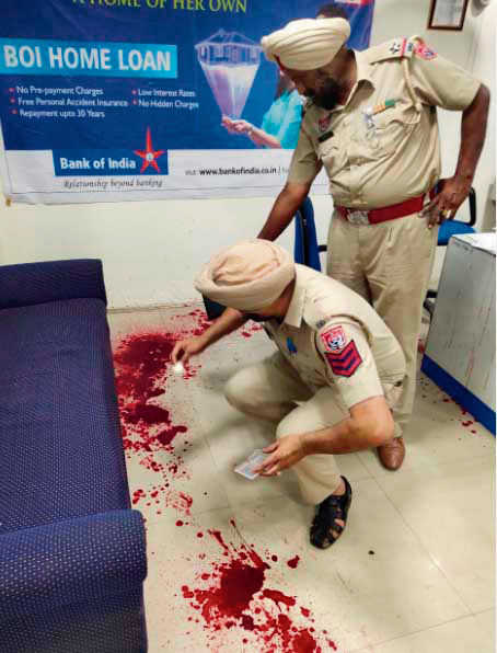 Bank manager shot at by security guard in Samana