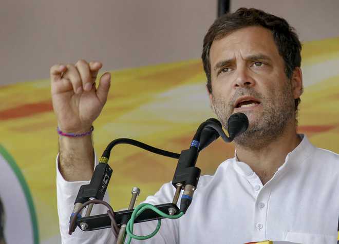 To lie constantly means ''Modilie'': Rahul