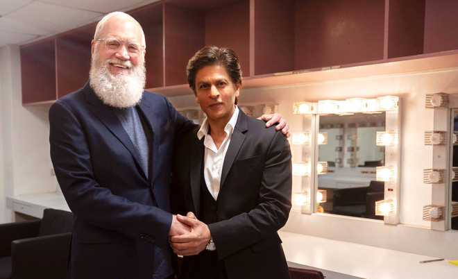 Shah Rukh Khan thrilled, honoured to share story with David Letterman