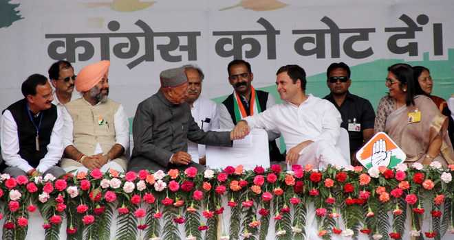 Modi locked Cabinet at 7 RCR, then announced DeMo: Rahul - The Tribune