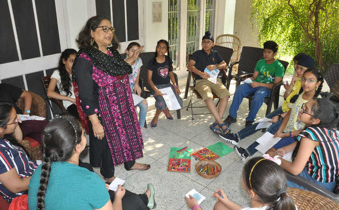 Workshop on child rights organised at Majha House