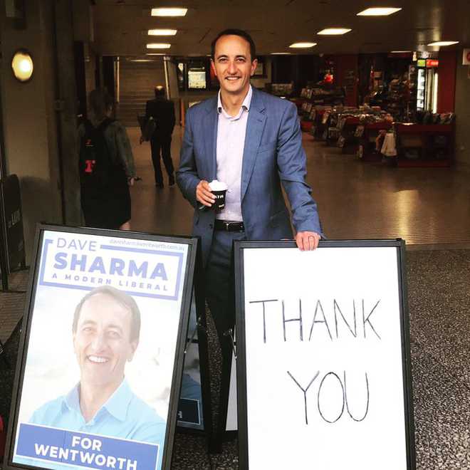 Indian-origin Dave Sharma wins seat in Australian federal election