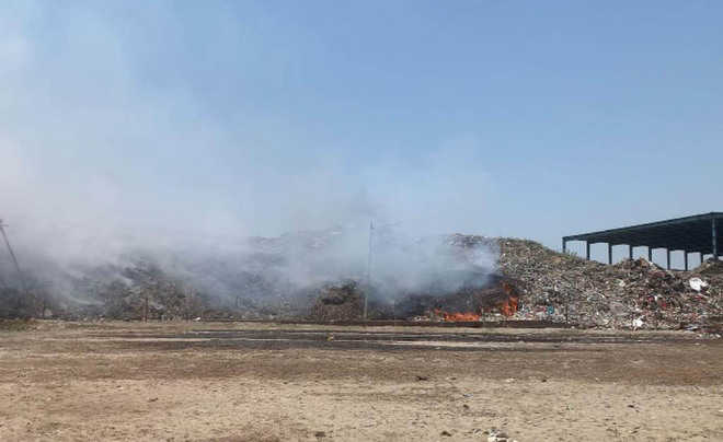 Fire breaks out at MC garbage dump