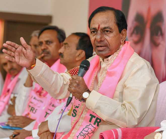 On eve of counting, TRS expresses confidence in EVMs