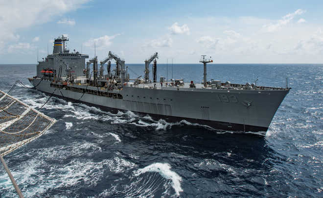 US Navy sends two ships through strategic Taiwan Strait