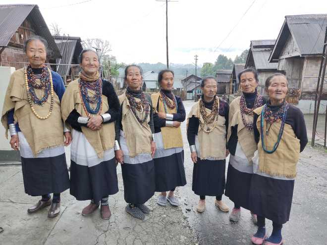 Attire of Apatani Community - Arunachal Pradesh