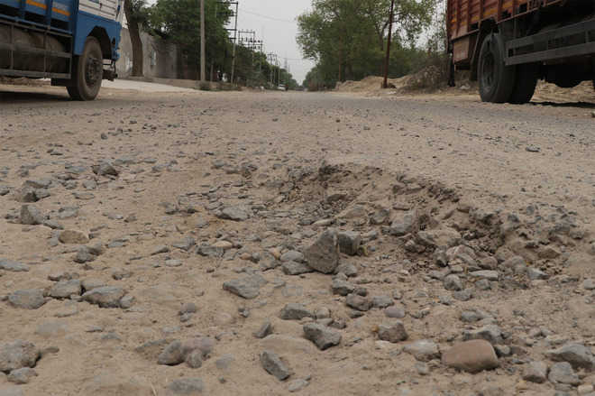 Years on, roads at Industrial Growth Centre remain in bad condition