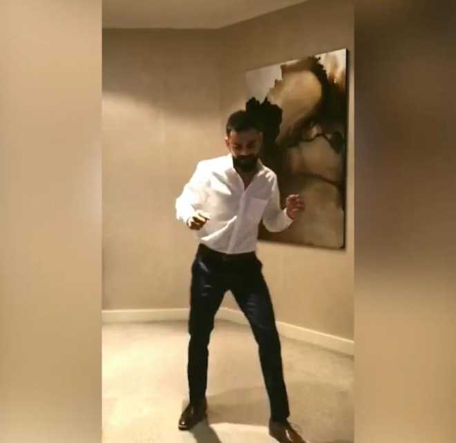 Ahead of World Cup, watch skipper Virat Kohli dance to Punjabi tunes