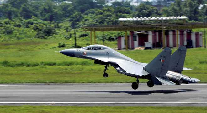 DRDO test-fires guided bomb from Sukhoi combat jet