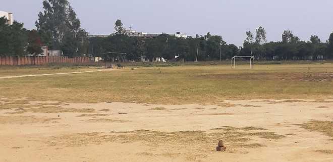 Sports stadium at Khamano  still a distant dream for residents