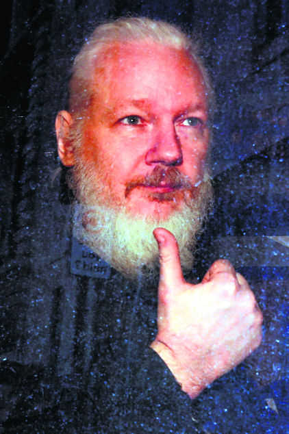 US charges Assange, says he published secret documents