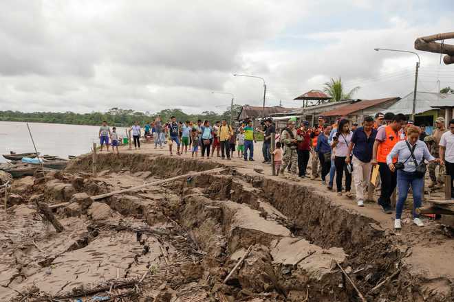 1 dead, 26 injured as strong 8.0-magnitude quake jolts Peru