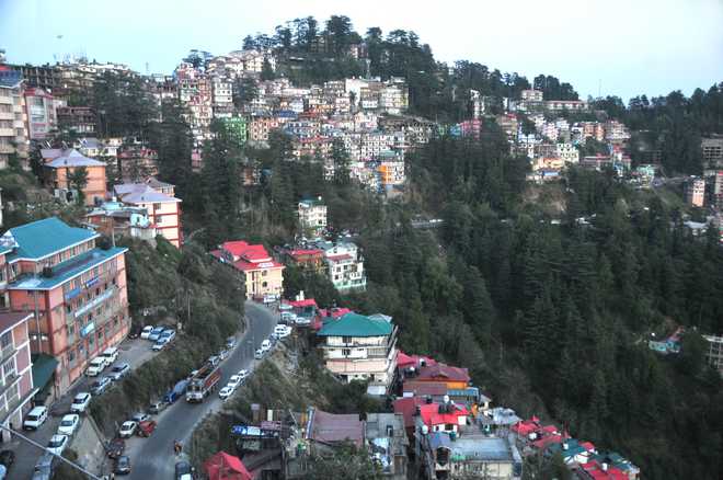 Walking on Shimla roads a daily struggle