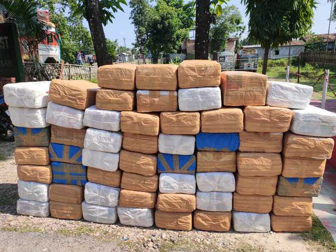 Anyone lost 590-kg ganja? It’s with us, say Assam Police; Twitterati amused