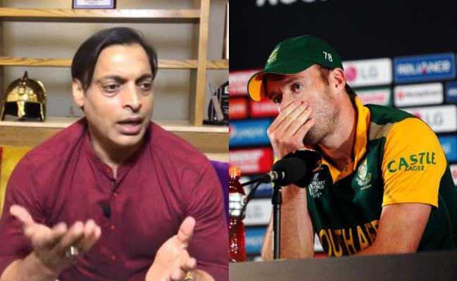 You have chosen money over country: Shoaib Akhtar lashes out at AB de Villiers