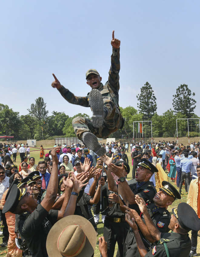 382 IMA cadets commissioned into Army