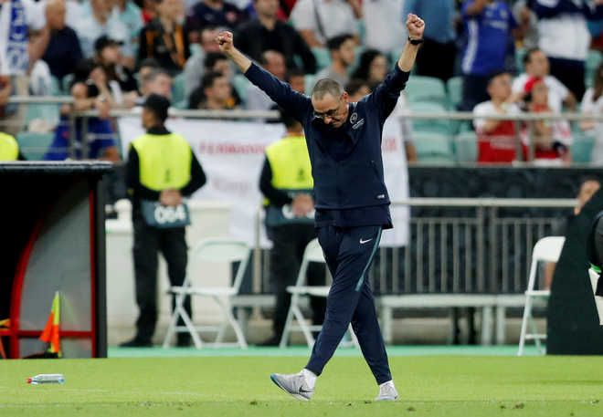 Sarri takes charge at Juventus after leaving Chelsea