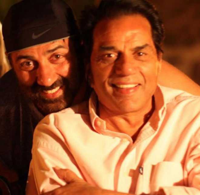 Sunny and Bobby Deol dig out best pictures with Dharmendra for Father’s Day
