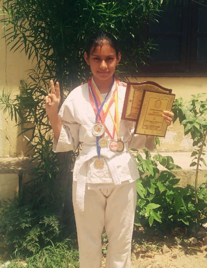 Samridhi Kaushal — a star judoka in the making