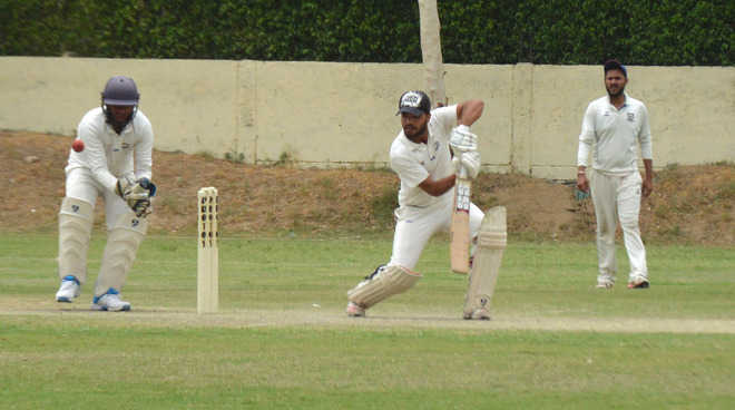 Chandigarh score 394 runs in 1st innings