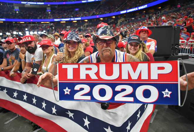 Trump formally kicks off 2020 re-election campaign