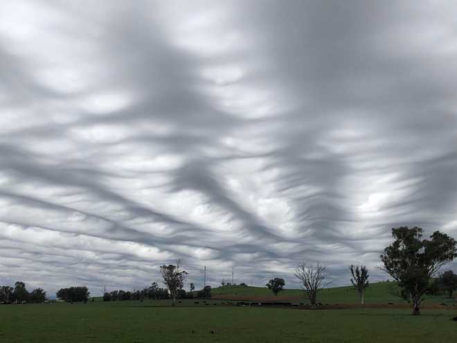 Watch: Stunning video of clouds creating wavelike ripples that you can’t get your eyes off
