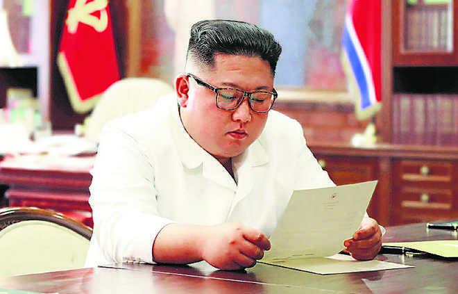 North Korea’s Kim receives ‘excellent’ letter from Trump