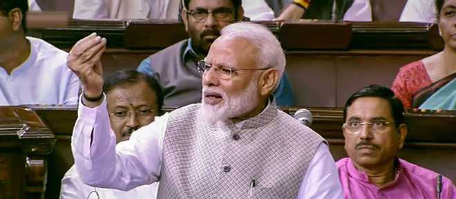 PM: Cong insulted voters by questioning EVMs, BJP win