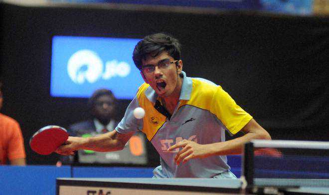 Jeet stuns Arjun, to face Sanil in quarterfinals