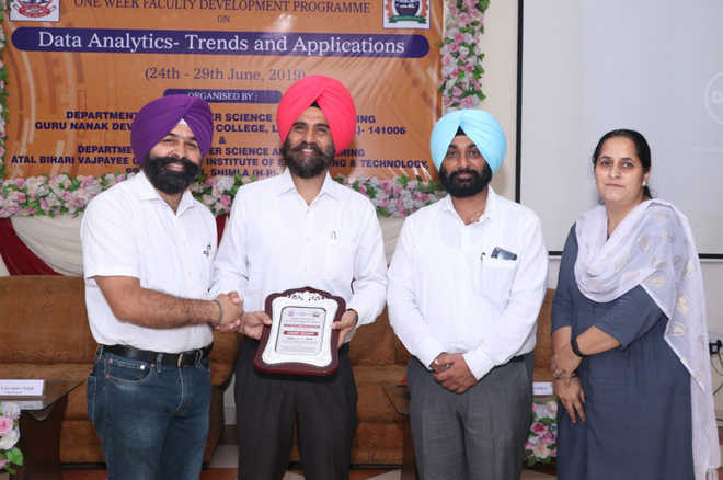 Faculty development programme on data analytics concludes - The Tribune