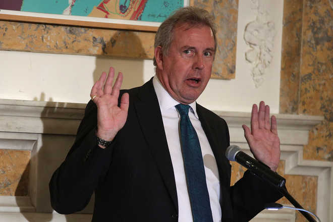 Britain’s ambassador to US resigns amid row over leaked emails