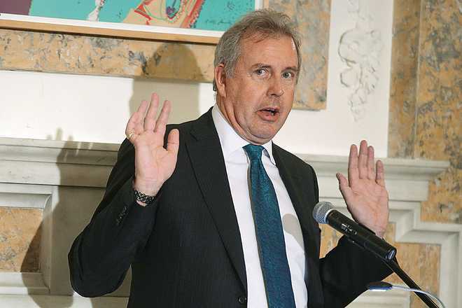 Diplomats shaken for now after Britain’s US ambassador quits