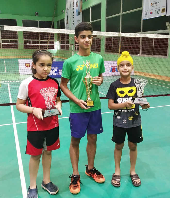 Ishaan, Saanvi bag medals in badminton championship